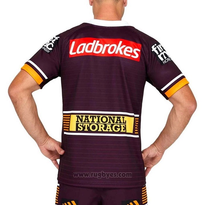 Camiseta Brisbane Broncos Rugby 2021 Local